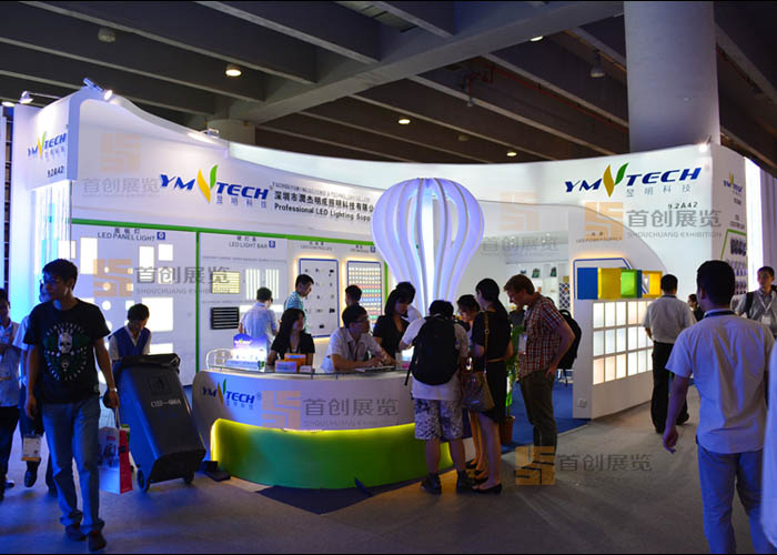 潤杰明成 光電照明展會搭建(圖2)